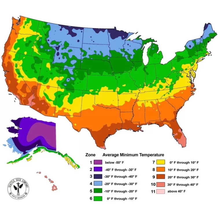 Do you know the hardiness zone map?